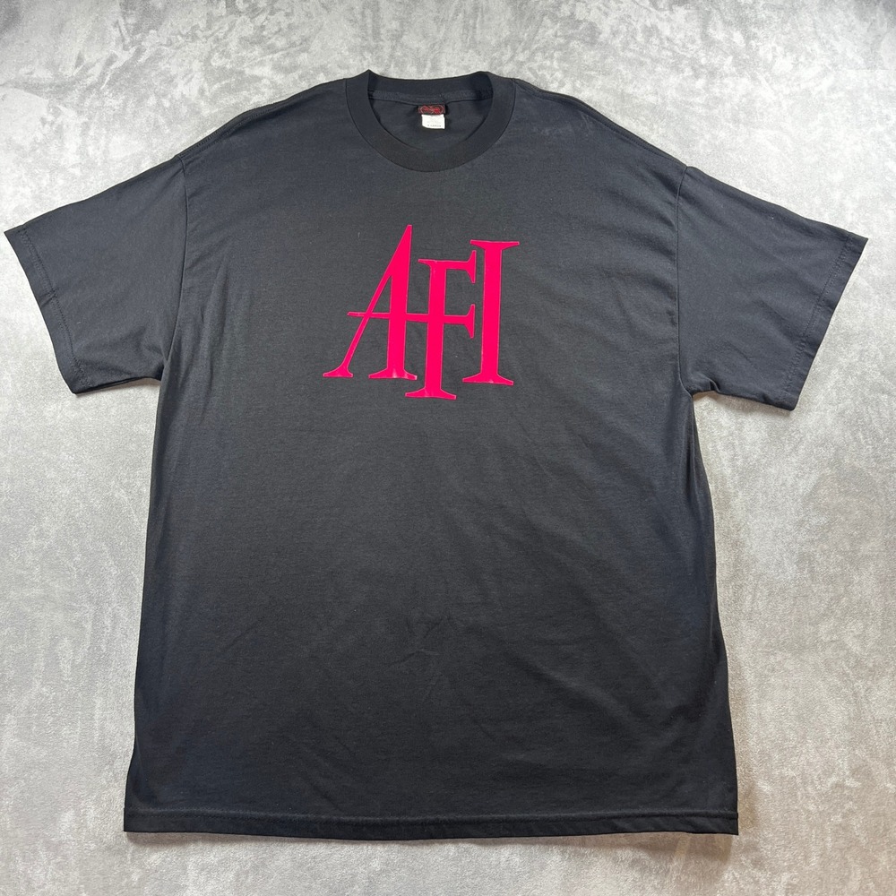 Vintage AFI Summer Shudder Tour 2006 Band T-Shirt Mens XL Black Graphic Tee